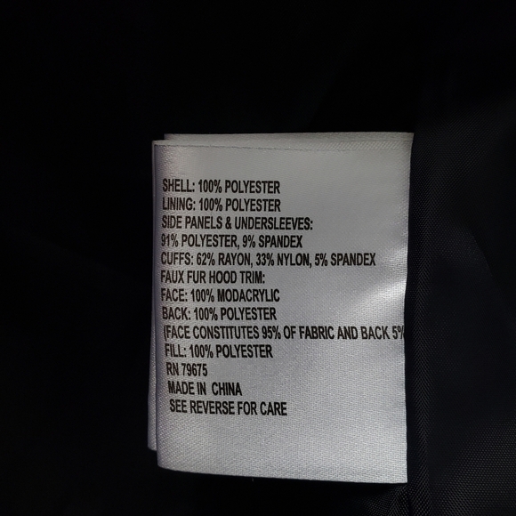 MICHAEL MICHAEL KORS Plus Size Belted Faux-Fur-Trim Hooded Puffer Coat, Size XXL - Picture 15 of 16